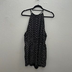 Black & White Open back H&M romper